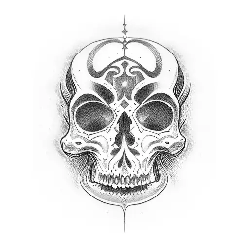 Memento mori  tattoo design idea