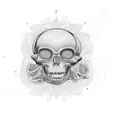 Memento mori  tattoo design idea