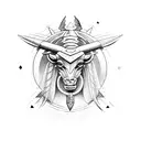 gemini Taurus Sagittarius  tattoo design idea