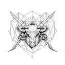 gemini Taurus Sagittarius  tattoo design idea
