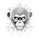 Monkey D luffy Gear 5 tattoo design idea