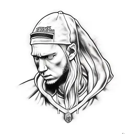eminem vikings tattoo design idea