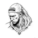 eminem vikings tattoo design idea
