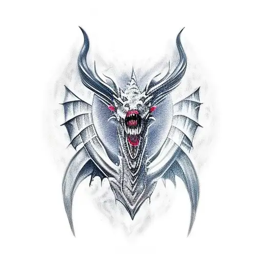 shadowhunters com dragao tattoo design idea