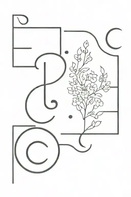 semi colon small black tattoo design idea