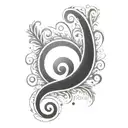 semi colon incorporated tattoo design idea