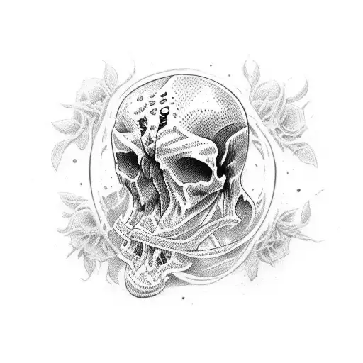I can't lie, I want death tattoo design idea