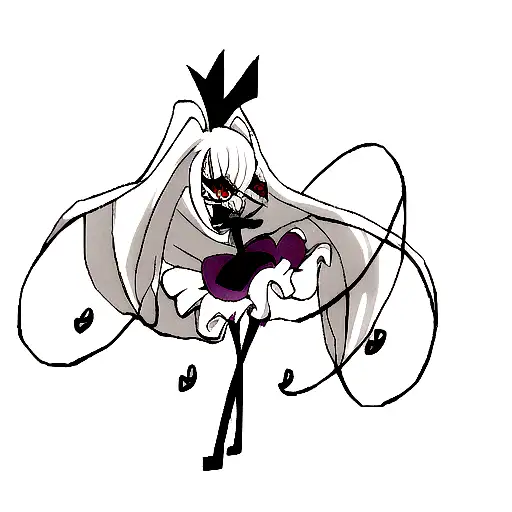 hazbin hotel tattoo design idea