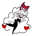 hazbin hotel tattoo design idea