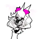 hazbin hotel alastor tattoo design idea