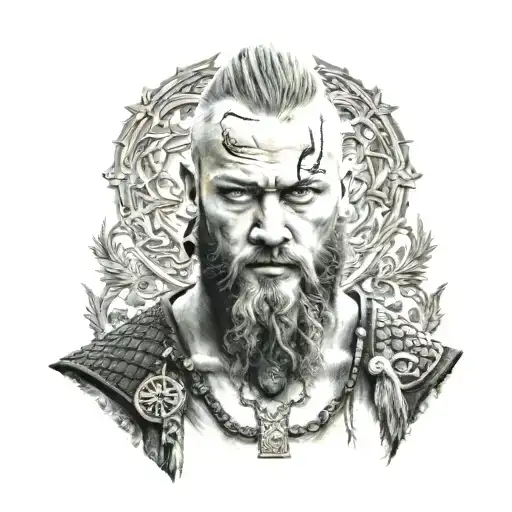 ragnar lothbrok tattoo design idea