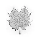 Maple leaf, Cross, Brazilian Jiu jitsu  tattoo design idea