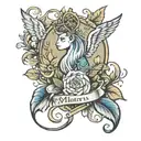 minerva tattoo design idea