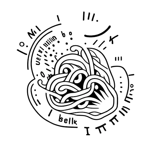 A minimalist tattoo of a quote or phrase that represents your love for your son tattoo design idea