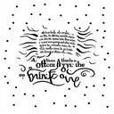 A minimalist tattoo of a quote or phrase that represents your love for your son tattoo design idea