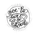 A minimalist tattoo of a quote or phrase that represents your love for your son tattoo design idea