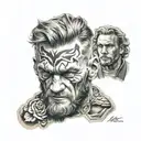 Conor McGregor, John jones, Dennis Rodman, William Wallace (brave heart), Mike Tyson  tattoo design idea