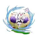 kyubi tattoo design idea