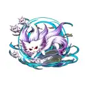 kyubi tattoo design idea
