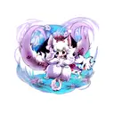 kyubi tattoo design idea