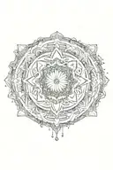 psychedelic   tattoo design idea