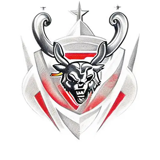 Arsenal FC inspired cannon\ tattoo design idea