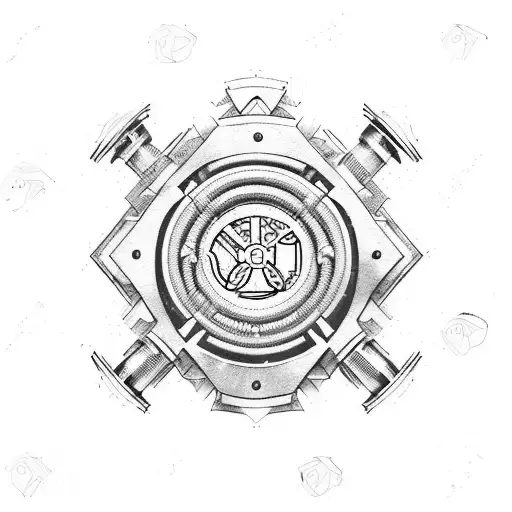 Arsenal FC inspired cannon tattoo design idea