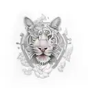 train tattoo design idea