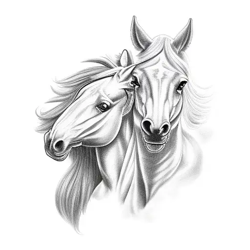 4 horsemen tattoo design idea