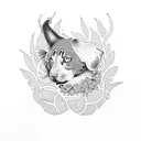 Kali uchis inspired tattoo tattoo design idea