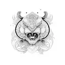 rana tattoo design idea