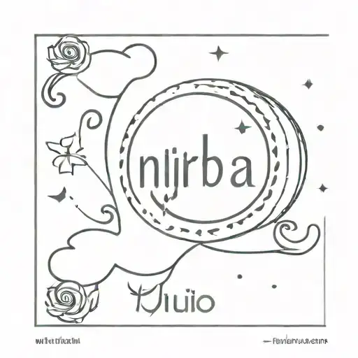 nirbhau nirvair written in punjabi inspired using one sun tattoo design idea