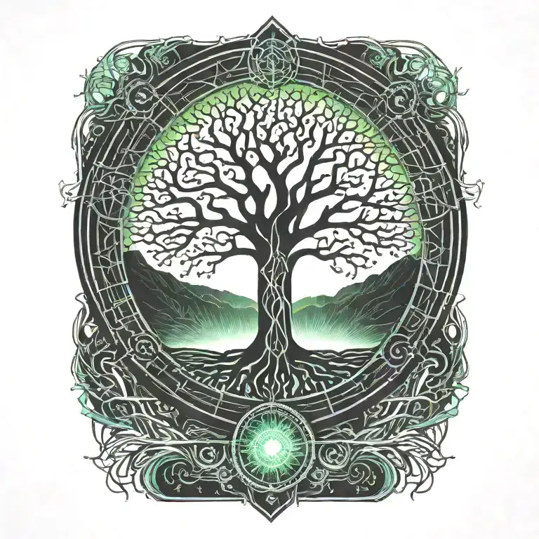 Tree Of Life tattoo design idea