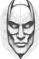 dark eye inside tattoo design idea