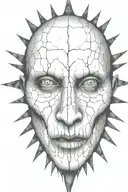 crackles from the devis inside tattoo design idea