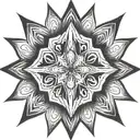 fractal universe nebula tattoo design idea