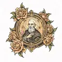 SAINT BENEDICT tattoo design idea