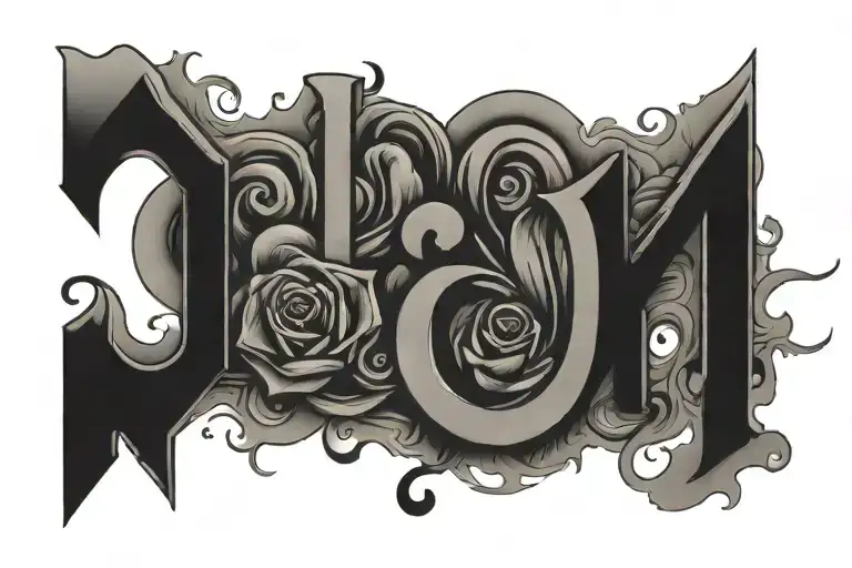 1111 numbers tattoo design idea