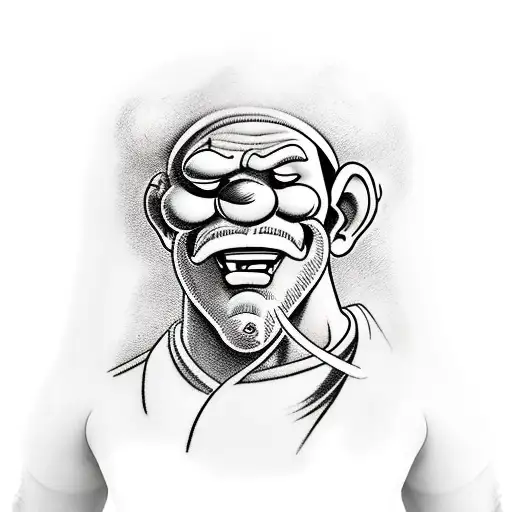 popeye the sailor man  tattoo design idea