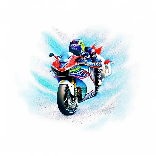 suzuki gsxr tattoo design idea
