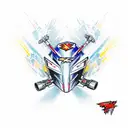 suzuki gsxr tattoo design idea