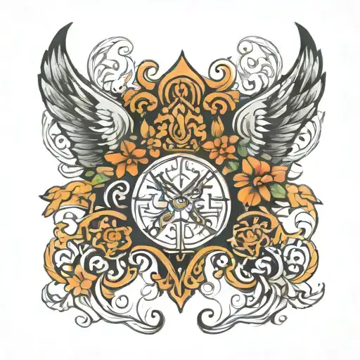 orthodox  tattoo design idea