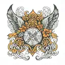 orthodox  tattoo design idea