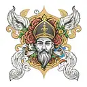 orthodox  tattoo design idea