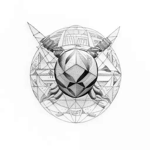 atlas holding the world tattoo design idea