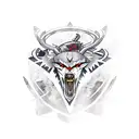 witcher with witcher signs  tattoo design idea