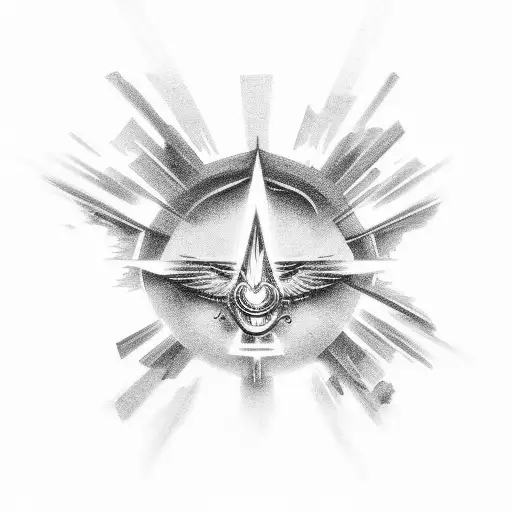 ultra light beam, this is a god dream, this is everything tattoo design idea