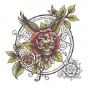 psalm 23;24 tattoo design idea
