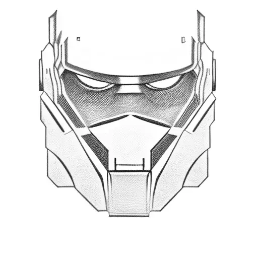 mf doom tattoo design idea