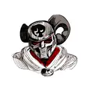 mf doom tattoo design idea